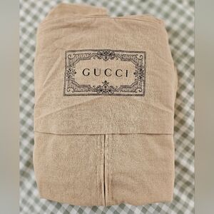 NWOT Gucci Tan Garment Bag